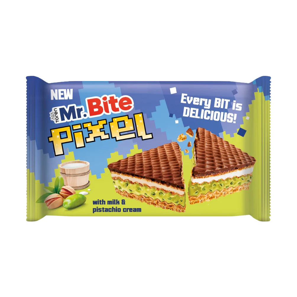 MR BITE Pixel Pistachio Cream 30g (24 pack)