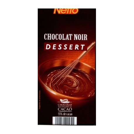 Netto Chocolat Noir Dessert 200g (40 pack) - J2