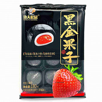 Kung Fu  Black Gold Strawberry Flavor Mochis 180g (30 pack) - B6