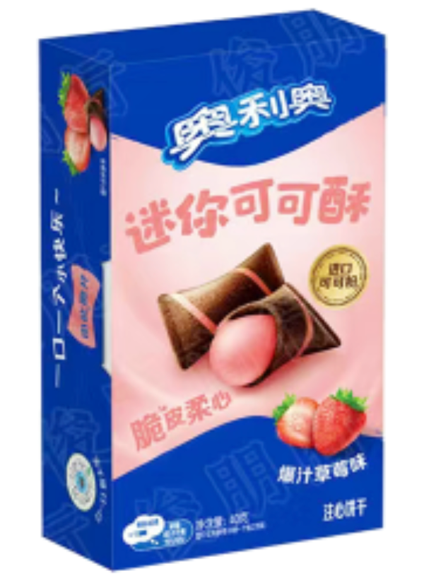 Oreo Crunchy Cocoa Strawberry POP 40g  (24 pack) - F14