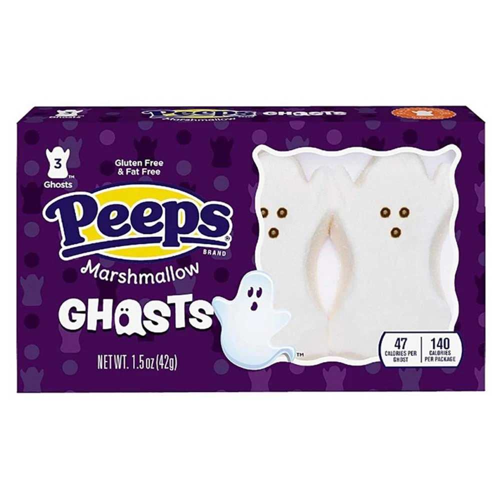 Halloween Peeps Marshmallow Ghost x3 43g ( 24 pack) V62