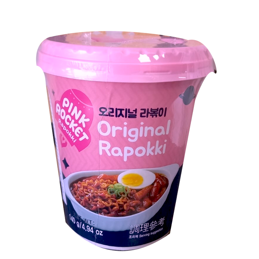 YOUNGPOONG Pink Rocket Original Rapokki Cup 140g (16 Pack) - Z121/Z122/Z123/Z124