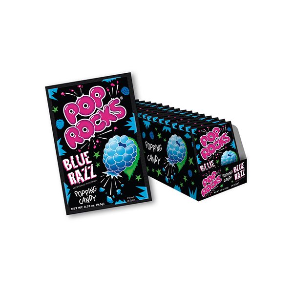 POP ROCKS Blue Razz 9.5g (24 Pack) - D67