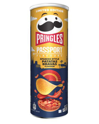 Pringles Chips Passeport Spanish Style Patatas Bravas 165g (19 pack)