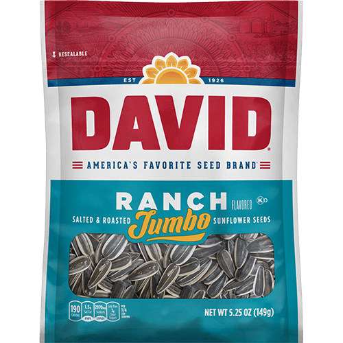 David Jumbo Ranch Sunflower Seeds 149 g (12 Pack)B59