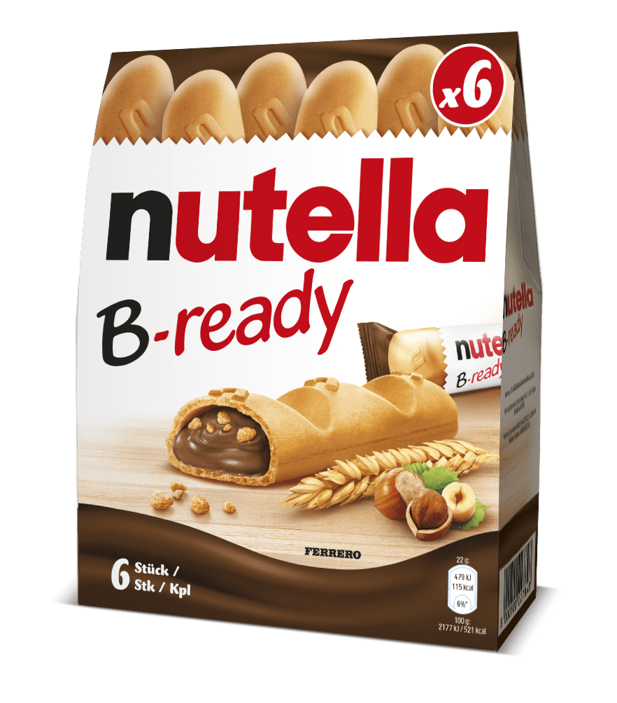 Nutella B-Ready 154 g x6 (16 Pack)