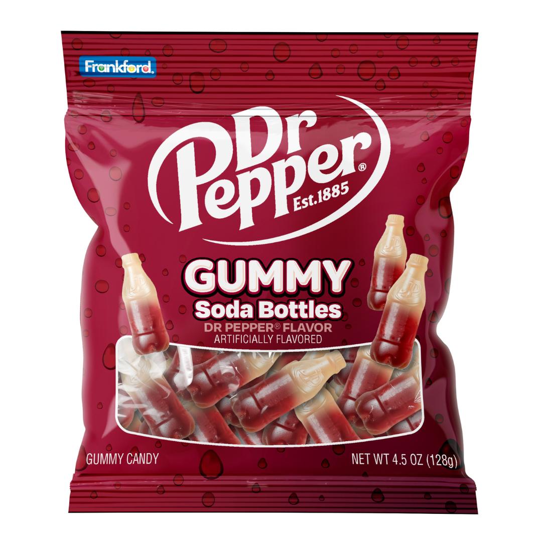 FRANKFORD Dr. Pepper gummy Soda bottle 128g (12 pack)