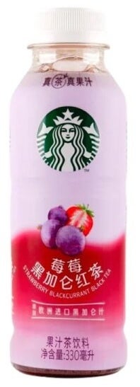 Starbucks Strawberry Blackcurrant Black tea 330ml (15 Pack) - D27-D28