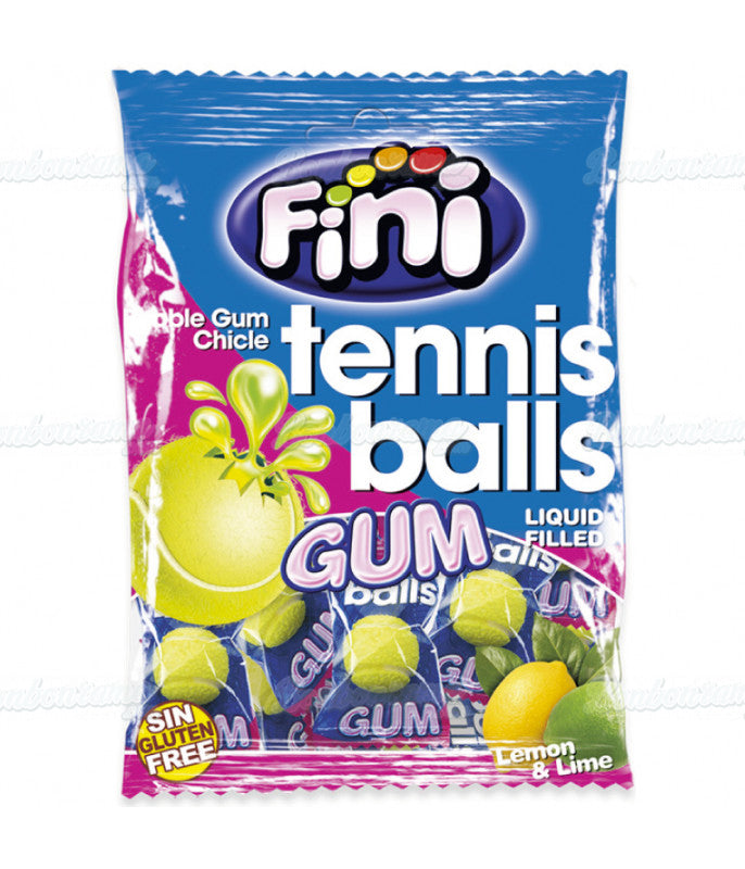 Fini Tennis Balls Gum 80g (12 pack) - Veggie -A16