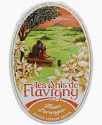 LES ANIS DE FLAVIGNY Boite Ovale Fleur d'Oranger 50g (12 Pack) - R53