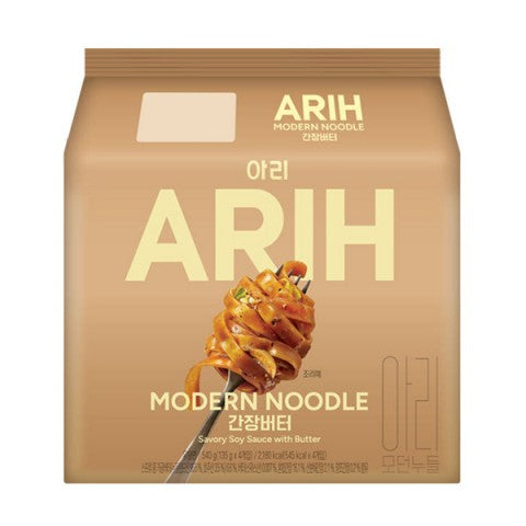 ARIH MODERN NOODLE Soy Sauce Butter 135g (16 pack) -