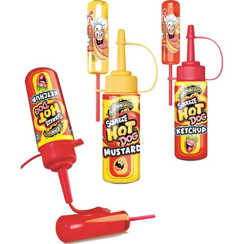 JOHNY BEE Squeeze hot dog 80g (12 pack) - Z53