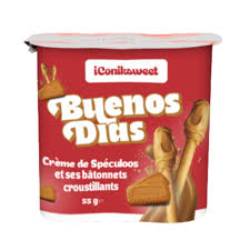 BUENOS DIAS – Crème de Spéculoos et ses Bâtonnets Croustillants 55g (24 pack)