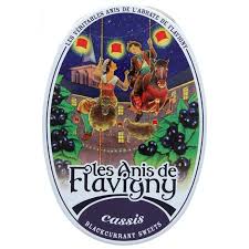 LES ANIS DE FLAVIGNY Boite Ovale Cassis 50g (12 Pack) - R45