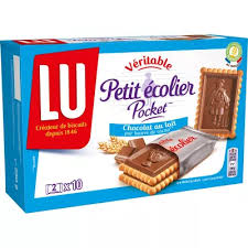 LU Petit Ecolier Pocket Lait 250g (14 Pack)