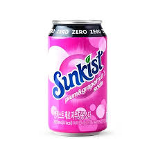 SUNKIST ZERO PLUM & GRAPEFRUIT 355ml ( 24 Pack)
