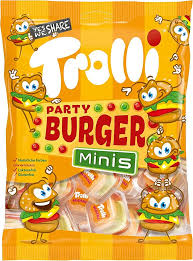 TROLLI Party Burger 100g (10 Pack)- D2