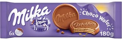 MILKA Choco Wafer 180g (18 Pack)