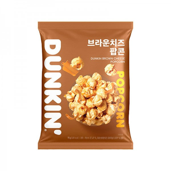 DUNKIN Brown Cheese Popcorn 75g (20 pack) -X21/X25