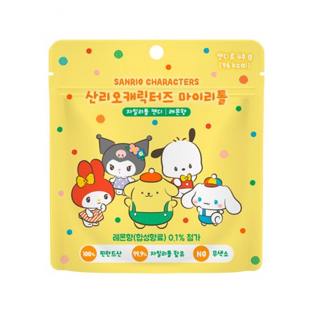 KUROMI  and friends Lemon Candy 40g (10 pack)