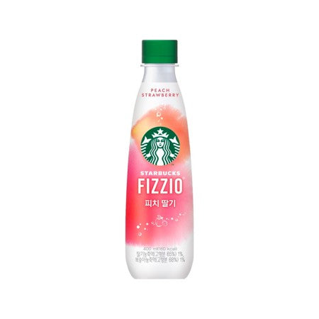 STARBUCKS Fizzio Peach Strawberry 400ml (24 pack) -E1