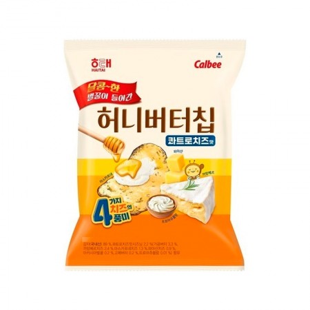 Honey Butter Chips with a Quattro Cheese Twist 55g (16 pack) - WAS- BBD: 20/12/2024