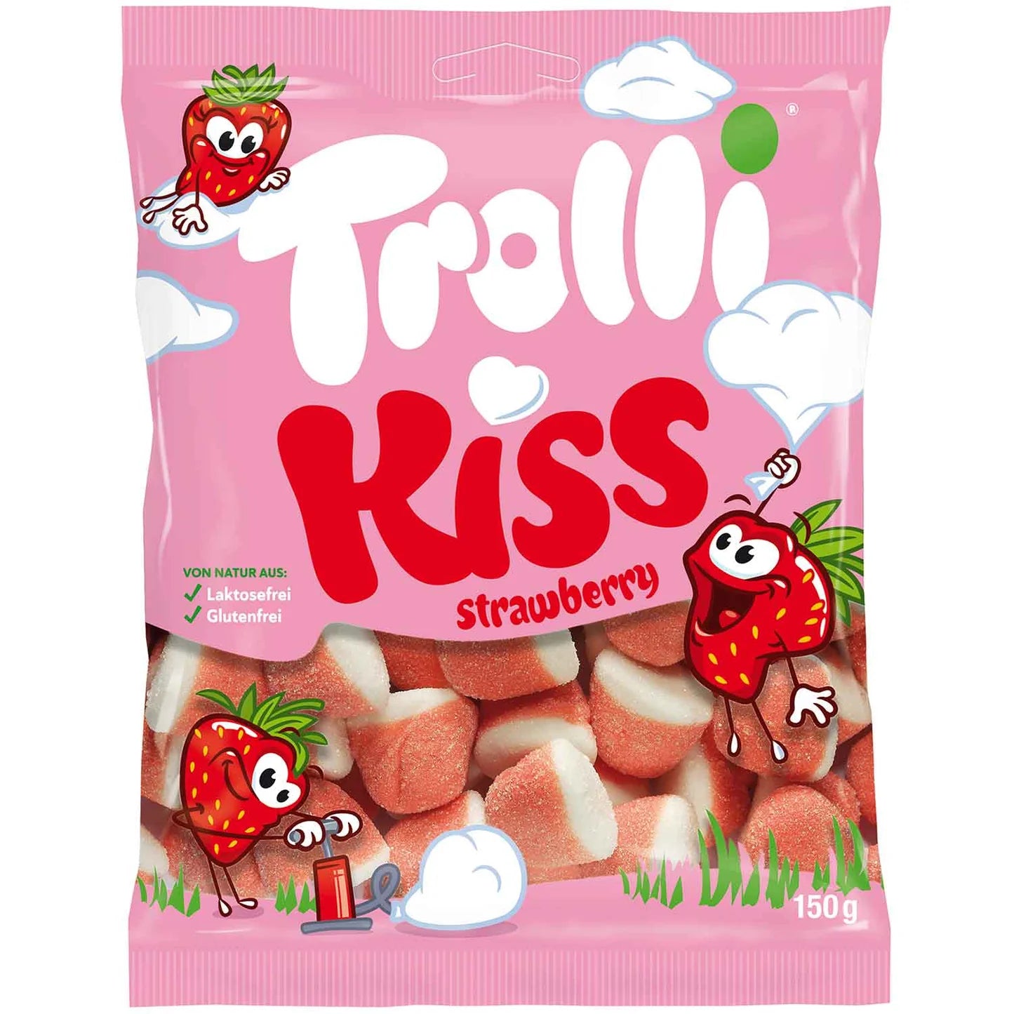 TROLLI Strawberry Kiss 150g (18 pack) - D7