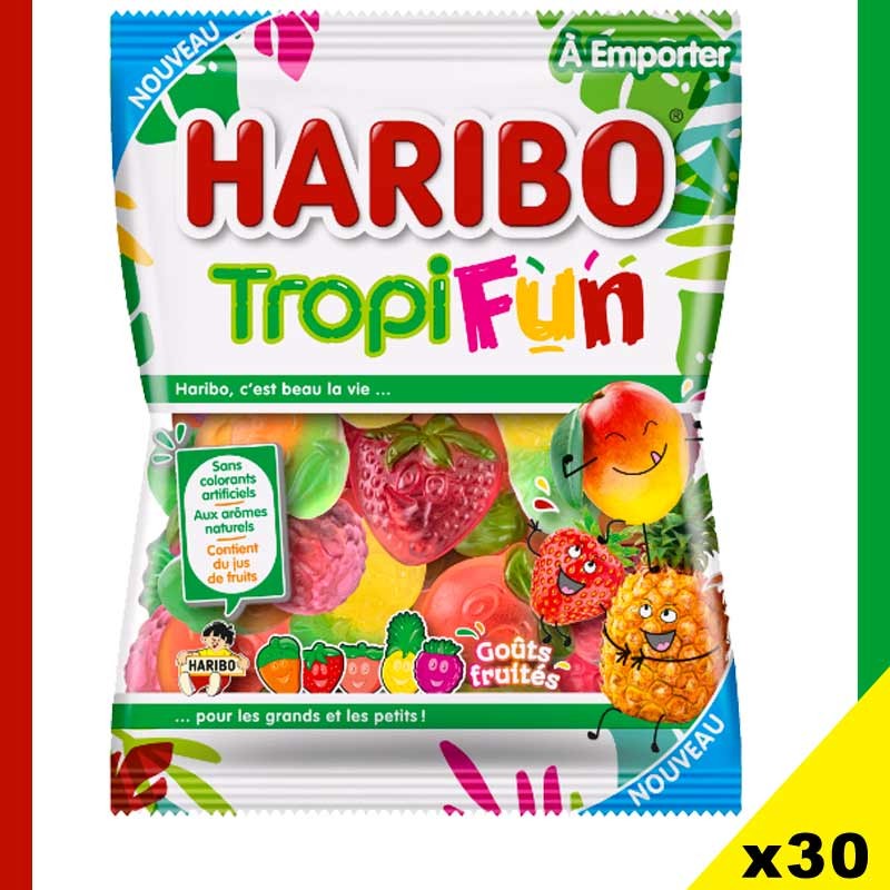 HARIBO Tropifun 100G (30 pack) E34