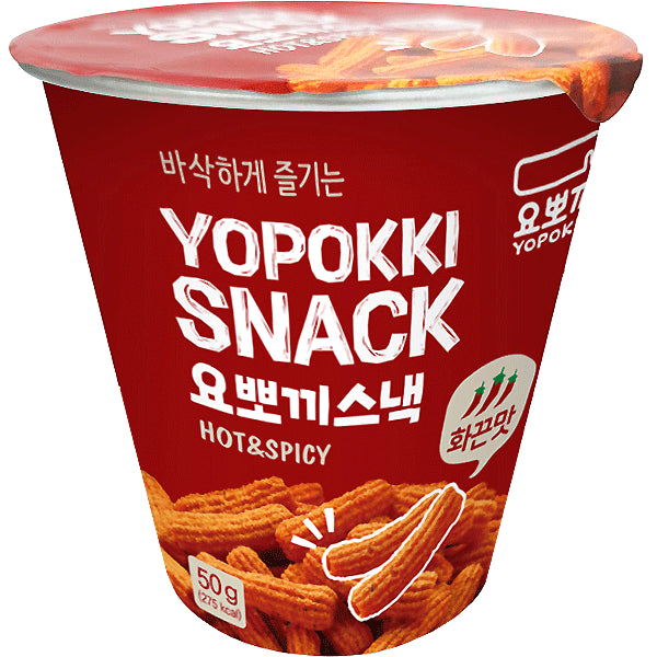 YOUNGPOONG Yopokki Snack Hot & Spicy 50g (12 Pack) -Z37/38/39