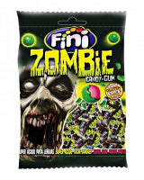 Fini Booom Zombie Bubble Gum Tongue-Coloring 80g (pack 12)  - Veggie -A18