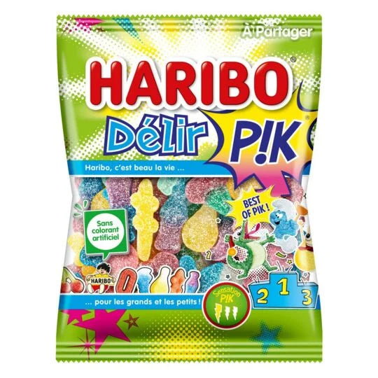 HARIBO Delir'Pik 275g (30 pack) -