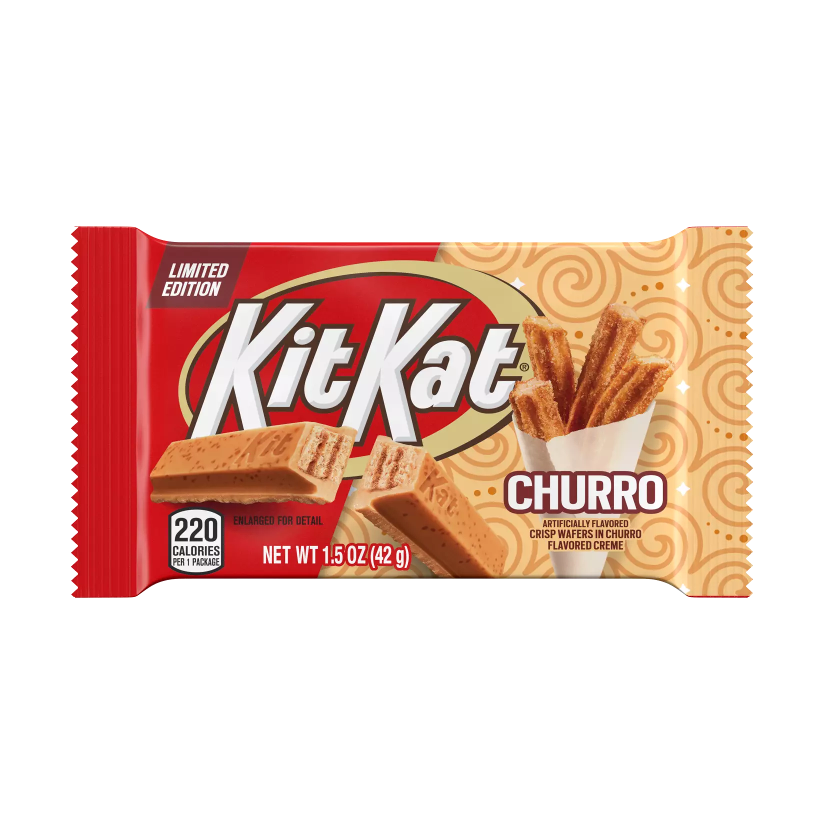 Kit Kat Churro Candy Bar 42 g (24 Pack) B96-B95-B97 / 30/05/2024