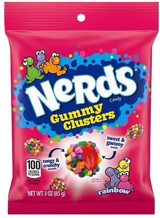 Nerds Gummy Clusters Rainbow 85 g (12 Pack) -