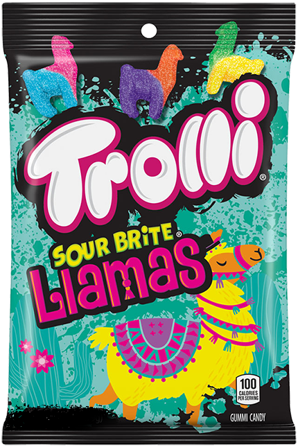 Trolli Sour Brite Llamas 120 g (12 Pack) - V80