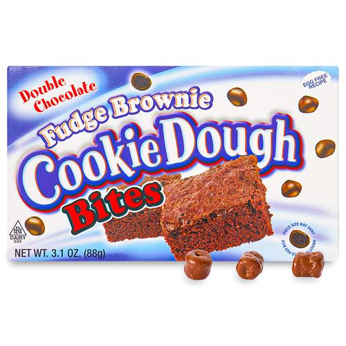 Taste of Nature Fudge Brownie Cookie Dough Bites 88 g (lot de 12)
