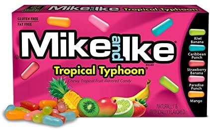 MIKE & IKE Tropical Typhoon Theater Box 120g (12 Pack) B25