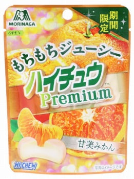 Morinaga Hi-Chew Premium mandarine 35g (Lot de 20) //4902888257193 k1