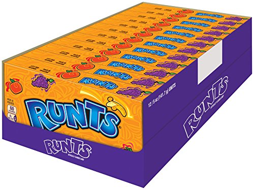 Runts Candy Theater Box 142 g (12 Pack) -