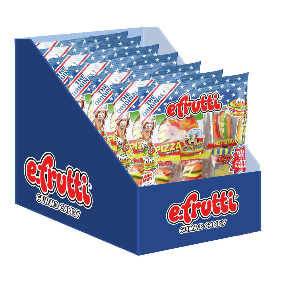 eFrutti Gummi Lunch Shelf Tray 77 g (12 Pack) - X1/X6