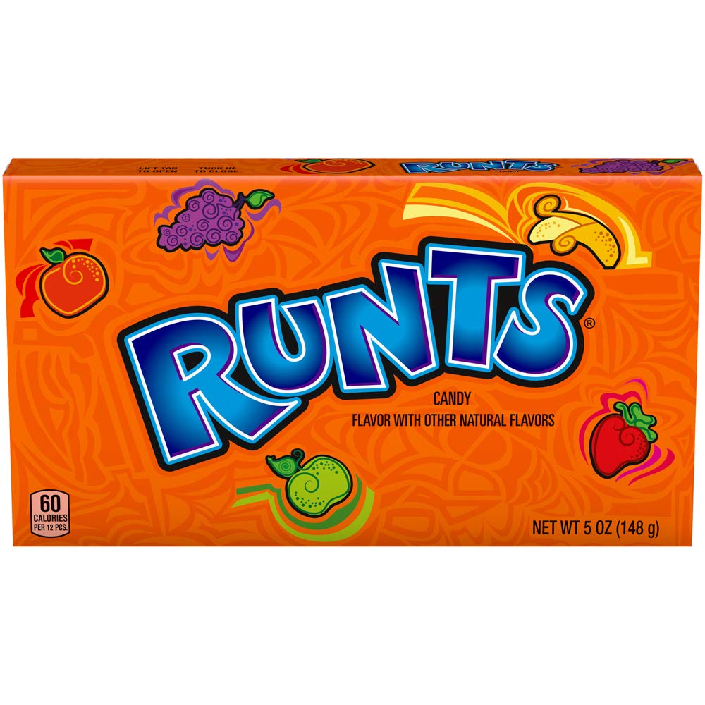 Runts Candy Theater Box 142 g (12 Pack) -