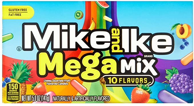 MIKE & IKE Mega Mix Theater Box 141 g (12 Pack) - B19
