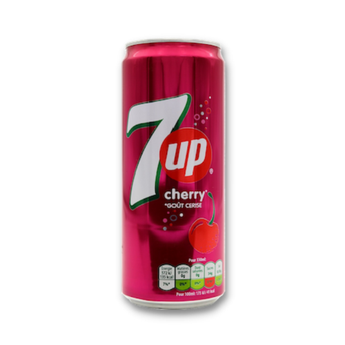 7 up Cherry 33cl (24 pack) F0