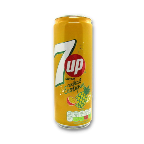 7 up Exotic 33cl (24 pack) F0