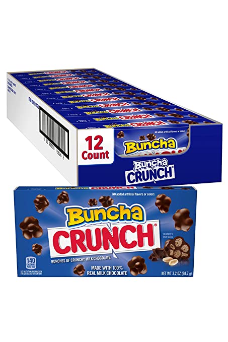 Buncha Crunch Concession 90,7 g (lot de 12)