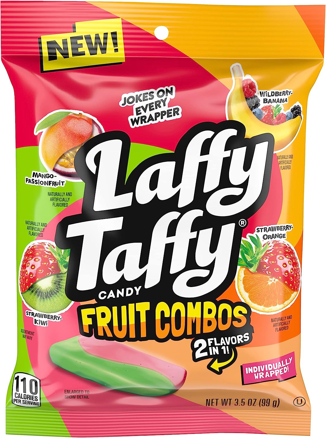 Laffy Taffy Fruit Combos 99 g (12 Pack) -X3