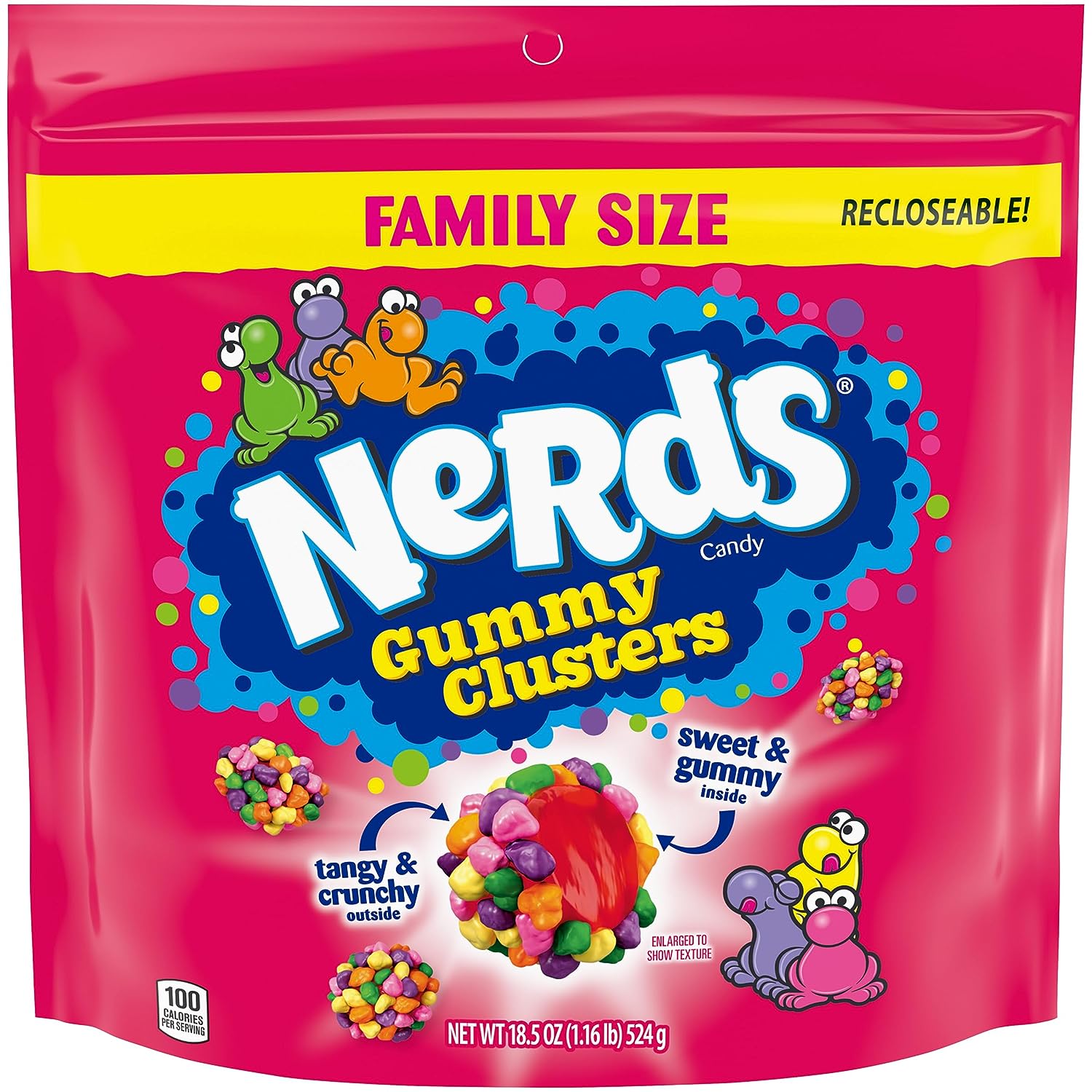 Nerds Gummy Clusters 524 g (5 Pack) - B28 - B27