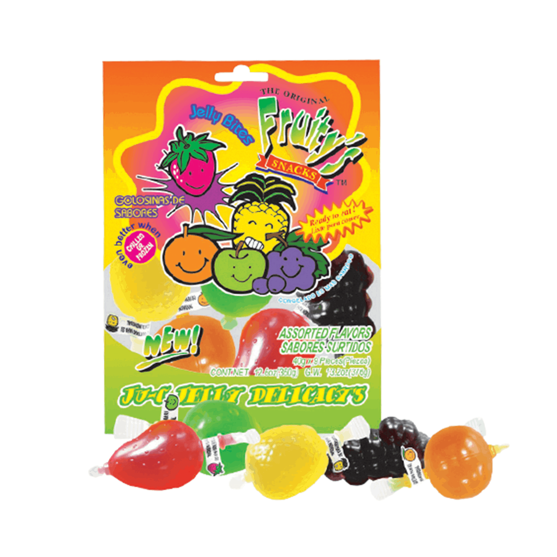 DinDon Ju-C Jelly Fruits 334 g (30 Pack) B88-B89