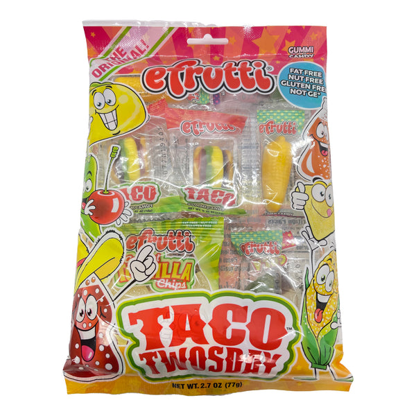 eFrutti Gummi Taco Twosday 77 g (12 Pack) - D86