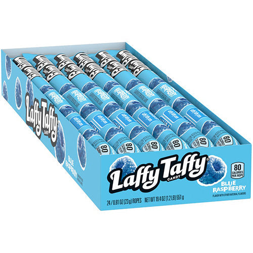 LAFFY TAFFY Corde Bleu Framboise 22,9 g (Pack de 24)