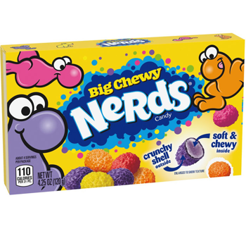 Nerds Big Chewy Candy Theatre Box 120 g (12 Pack) -